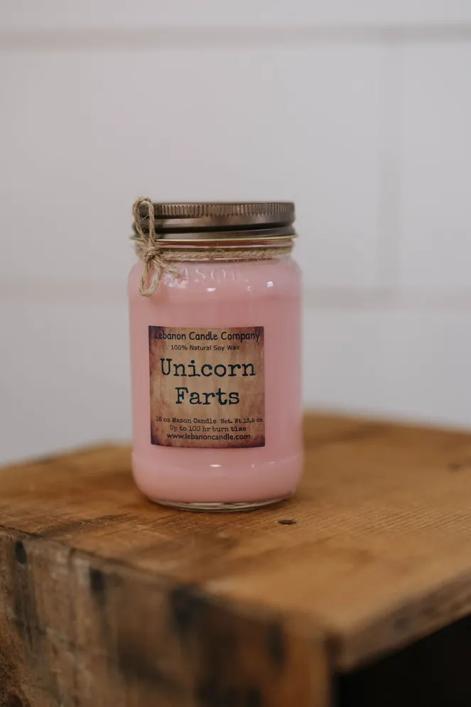 Unicorn Farts - Candle