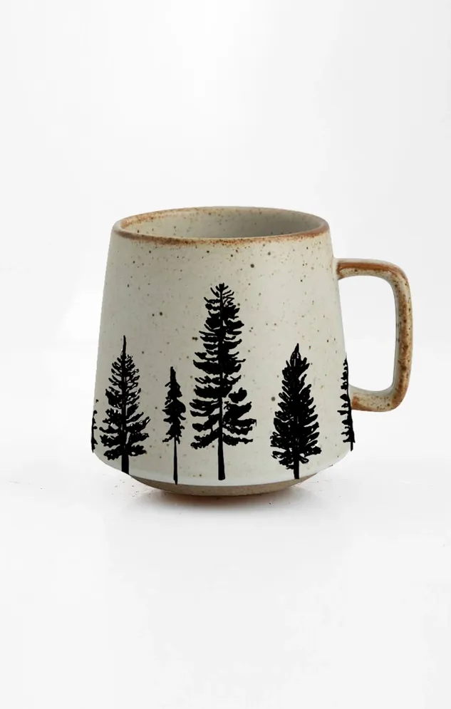 Evergreen Stoneware Mug 