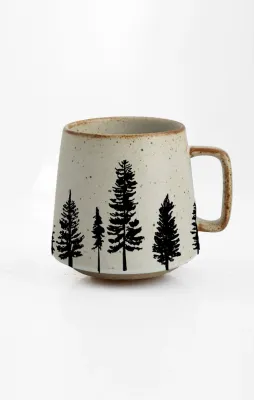 Evergreen Stoneware Mug 