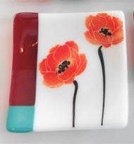 Poppy Red 5x5