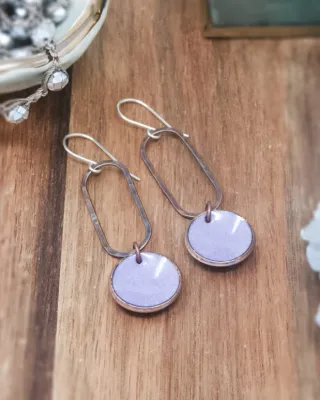 Elongate Earrings - Thistle Penny Patina Elongate Earrings - Thistle Penny Patina