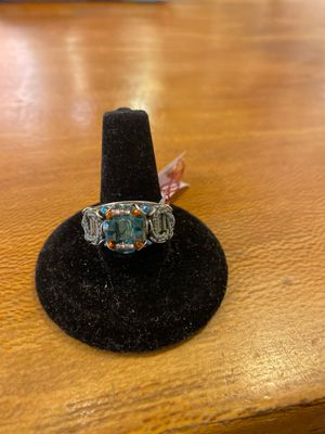 016C6027 MOONLIGHT RING Stainless Steel &amp; Dyed Resin