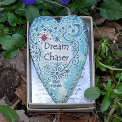 Dream Chaser pottery ornament