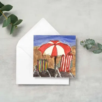 Beach Umbrella Enclosure Gift Card Beach Umbrella Enclosure Gift Card