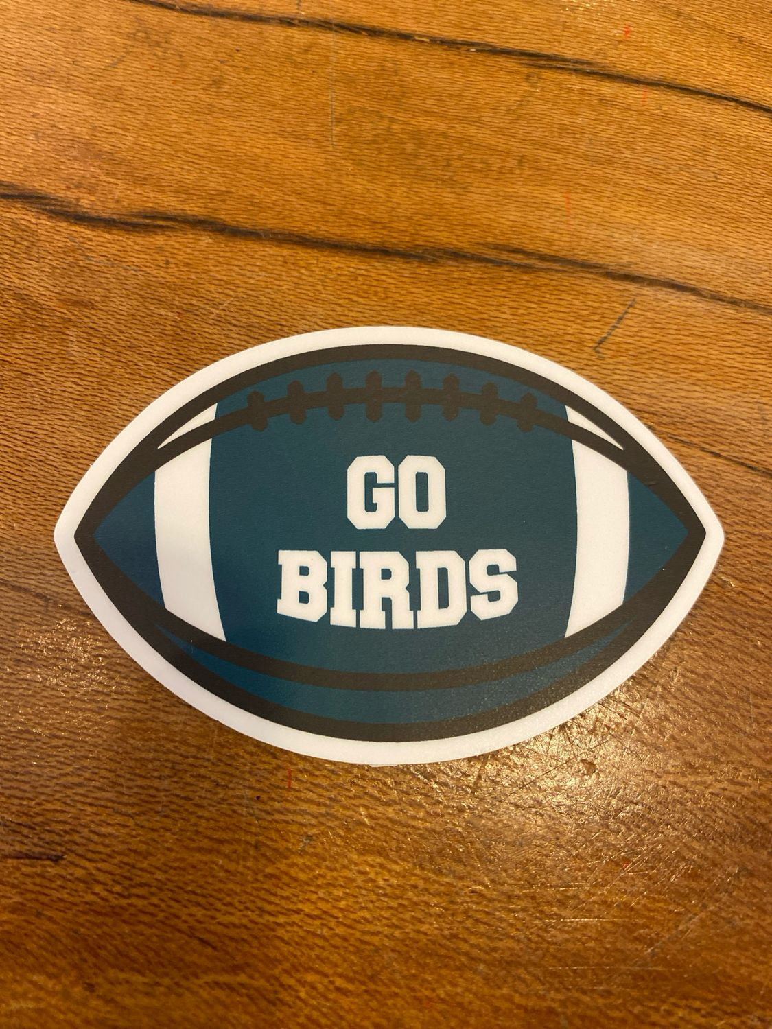 Go Birds Football Sticker