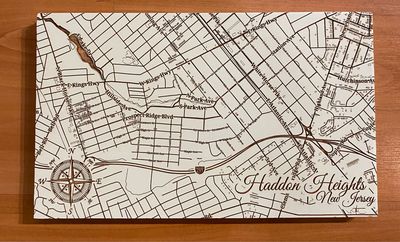 Haddon Heights Seaglass 7.25" x 12" Haddon Heights Seaglass 7.25" x 12"
