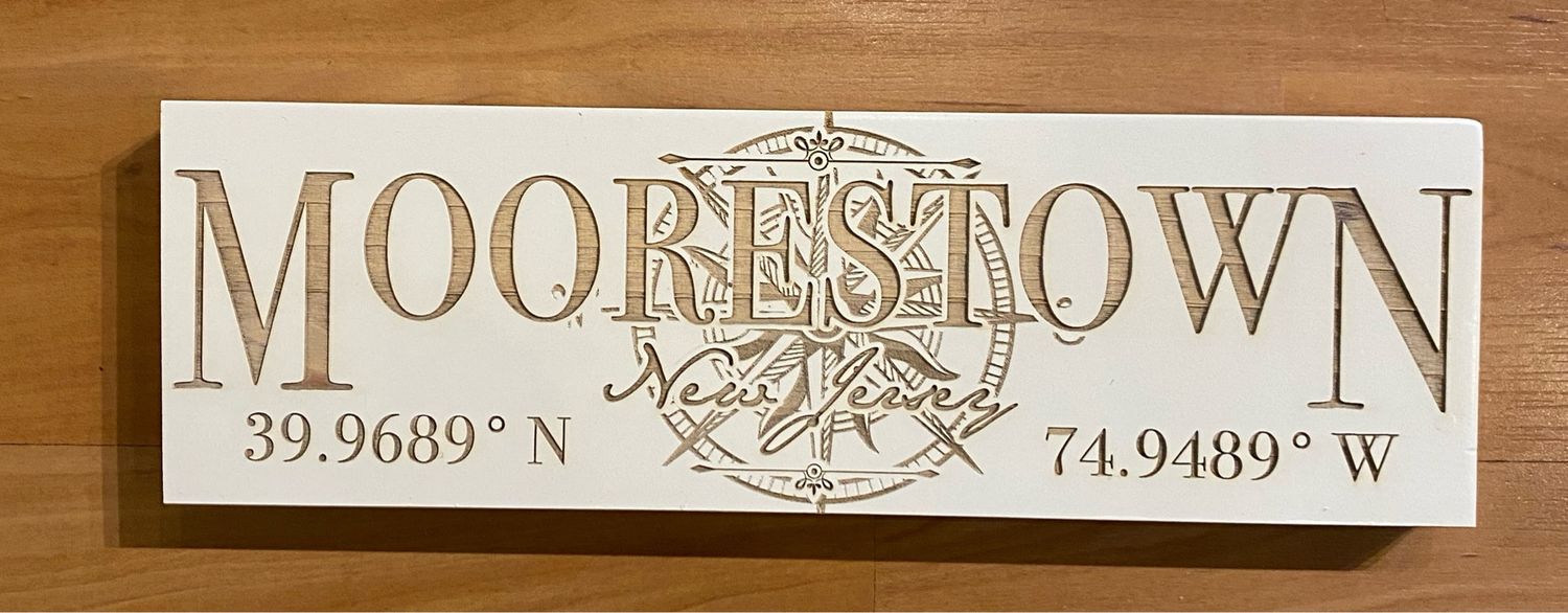 Moorestown flat stick 3.75"x12" Moorestown flat stick 3.75"x12"