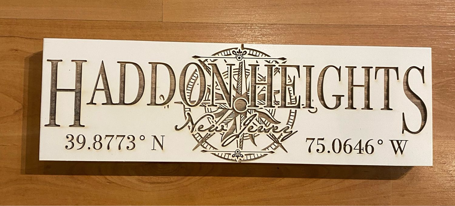 Haddon Heights flat stick 3.75"x12" Haddon Heights flat stick 3.75"x12"