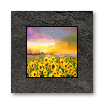 Slate Coaster-FA9 - Traditional Slate Coaster-FA9 - Traditional