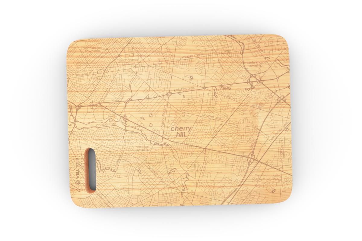 Cherry Hill 6&quot;x 8&quot; Maple Bar Prep &amp; Cutting Board