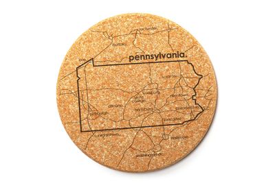PA cork coaster