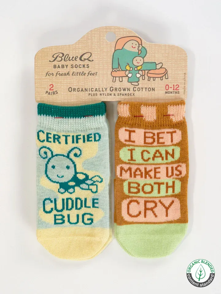 Cuddle Bug/Both Cry Baby Socks