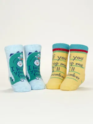 Blue Q Baby Socks