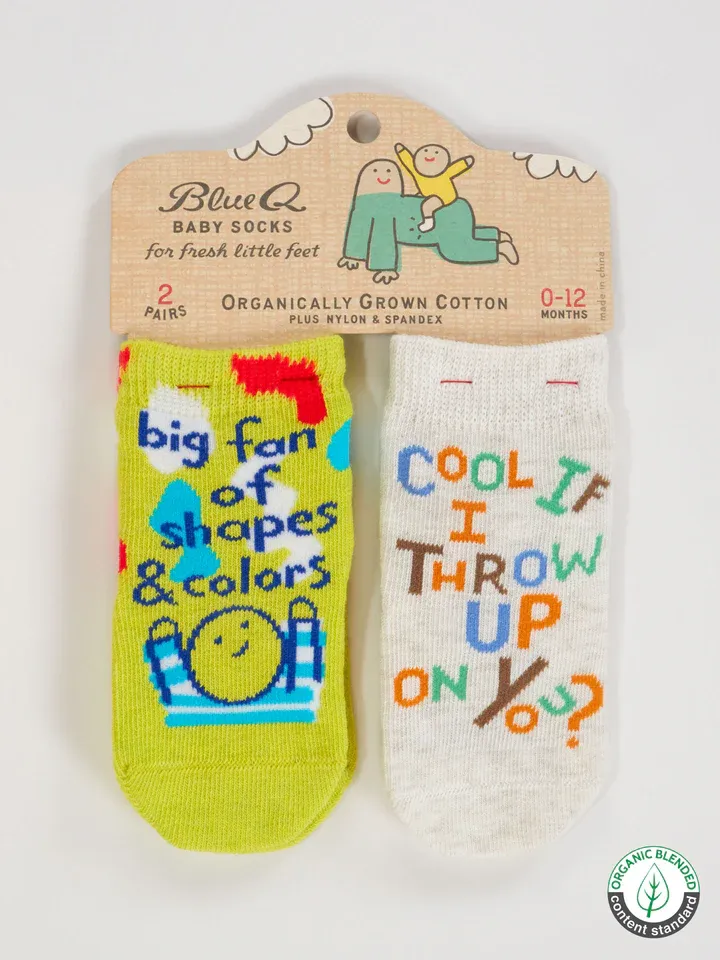 ShapesColors/ThrowUp BabySocks