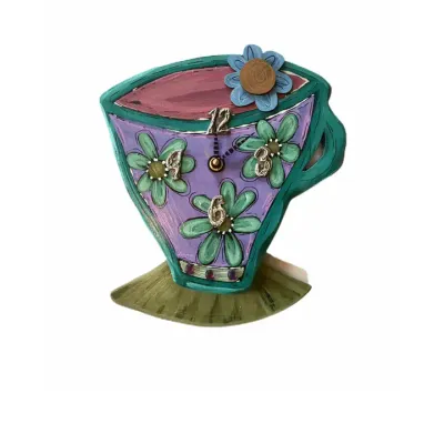 Tea Cup Clock Tea Cup Clock