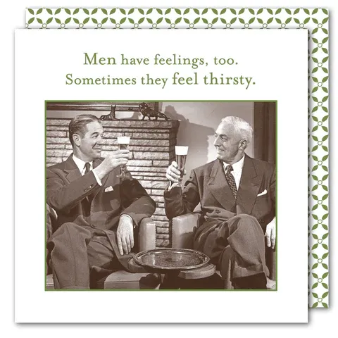 Men Have Feelings Too Napkin