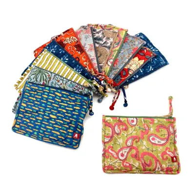 Small Flat Pouch - Assorted Colors