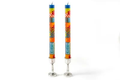 Summer Candle - Taper 9&quot; Pair (8 hour burn time)