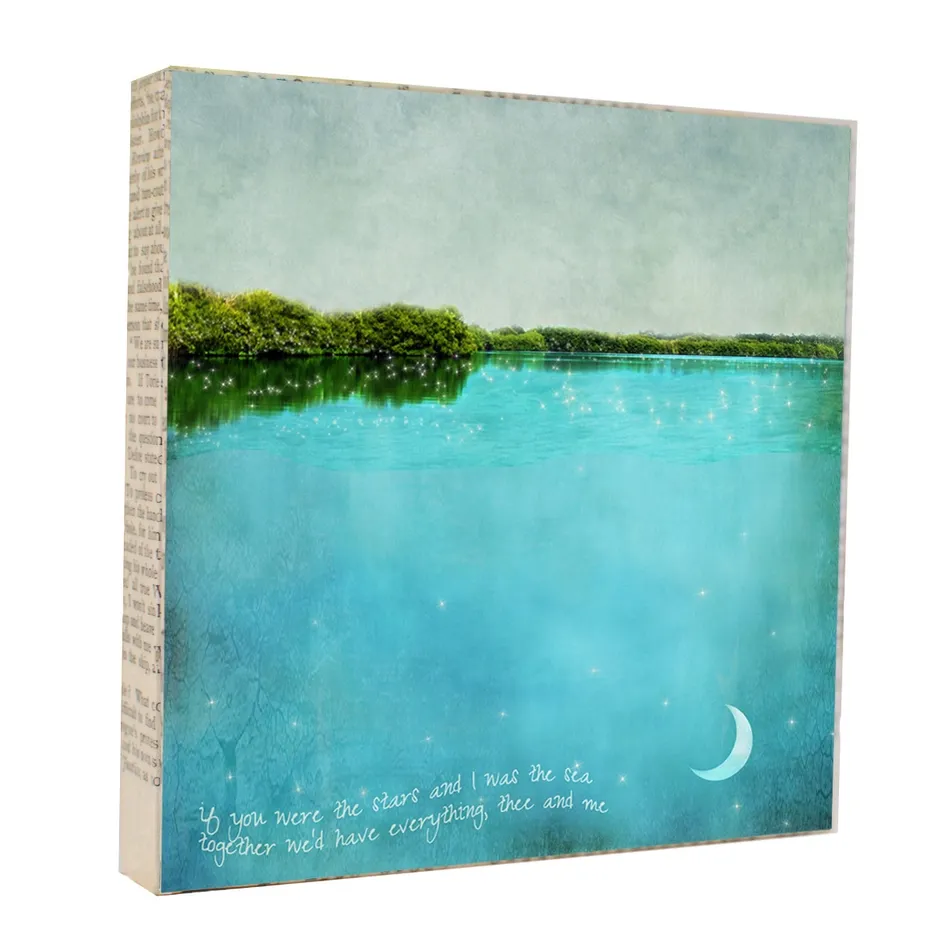 Thee and Me 5x5 Art Block Thee and Me 5x5 Art Block