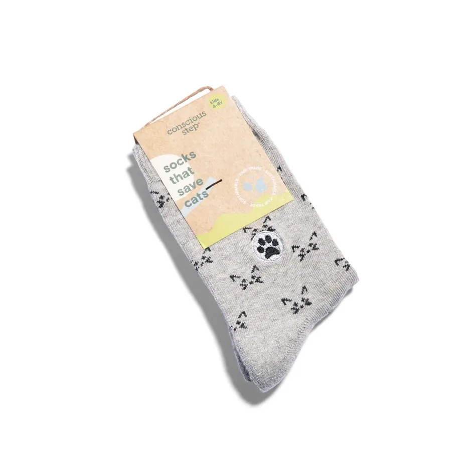 Kids Socks that Save Cats - Youth