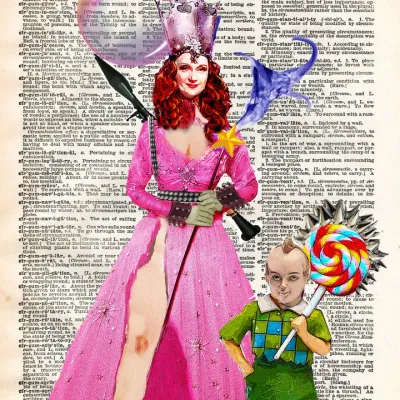 GOOD TO BE BAD PRINT