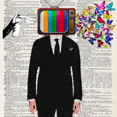 A DIFFERENT VIEW PRINT