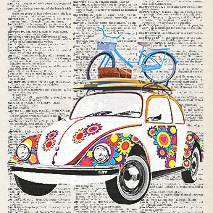 VW BUG PRINT