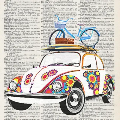 VW BUG PRINT