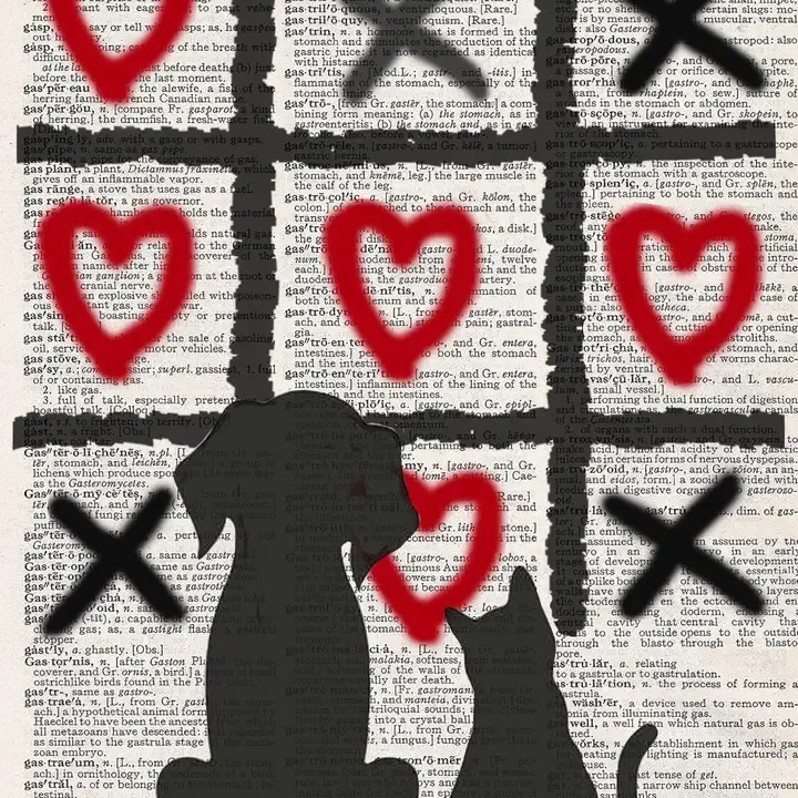 PAWSITIVELY LOVE PRINT 