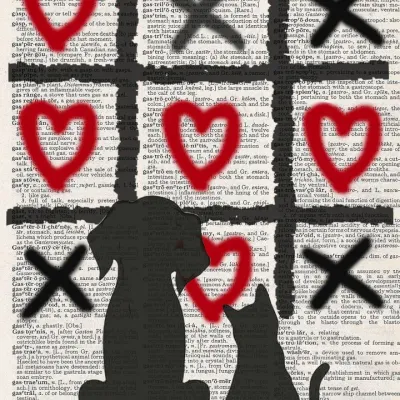 PAWSITIVELY LOVE PRINT 