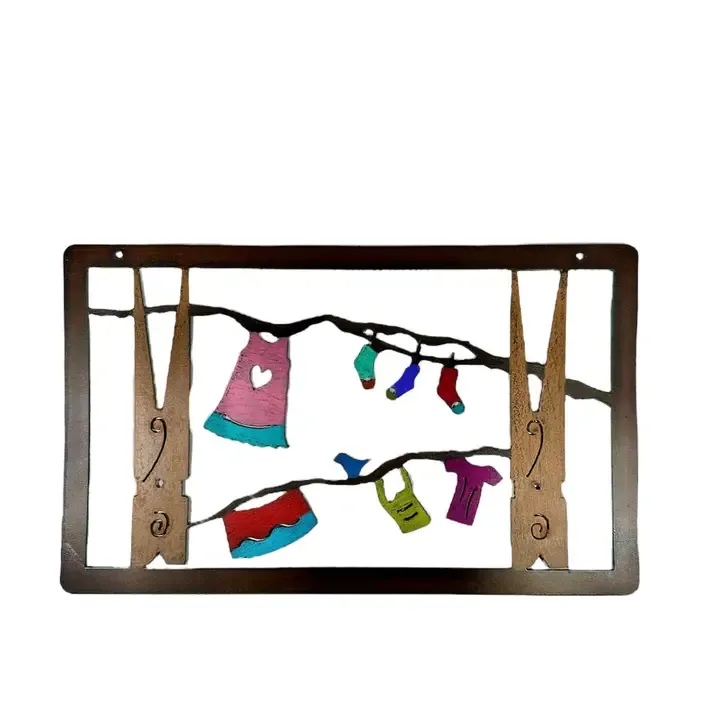 Clothesline Wall Sign Clothesline Wall Sign