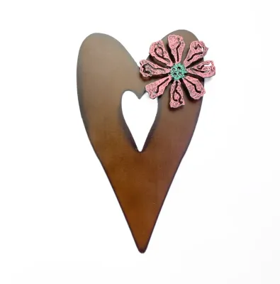 Heart Sunflower Magnet Heart Sunflower Magnet