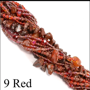 4 strand dk red 4 strand dk red