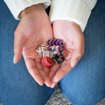 Beaded Ring Wide Beaded Ring Wide