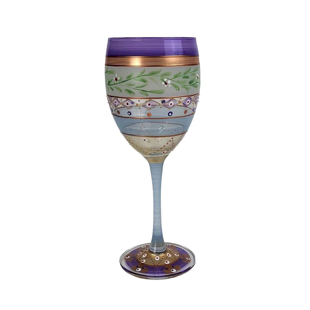Moroccan Mosaic Garland Wine Glasses