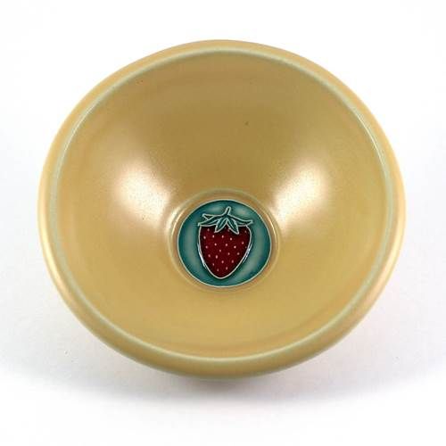 Fruit Strawberry bowl yellow