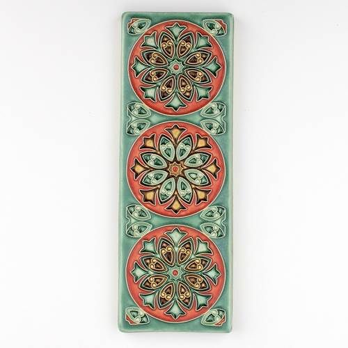 Trio tile Red/green