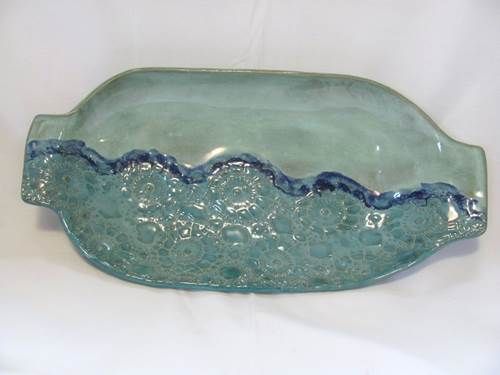 Large Oval Handled Bowl