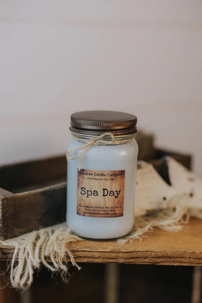 Spa Day Candle
