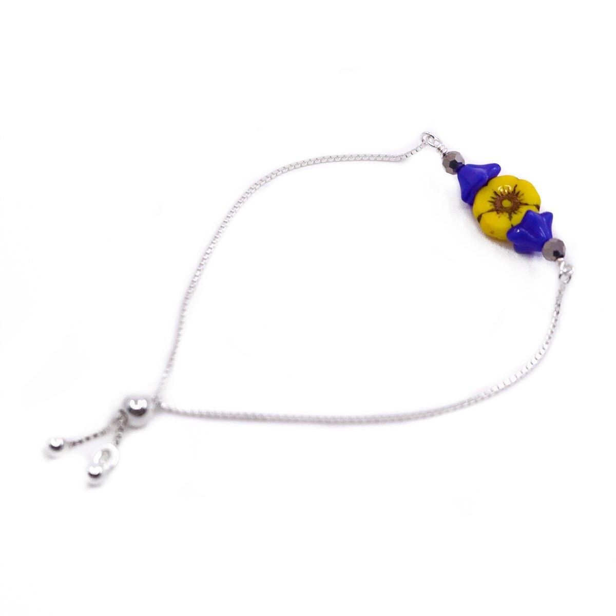 Ukraine Flag Bracelet Ukraine Flag Bracelet