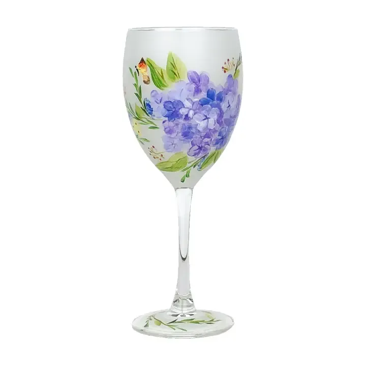 Springtime in Paris Wine Glasses Glasses