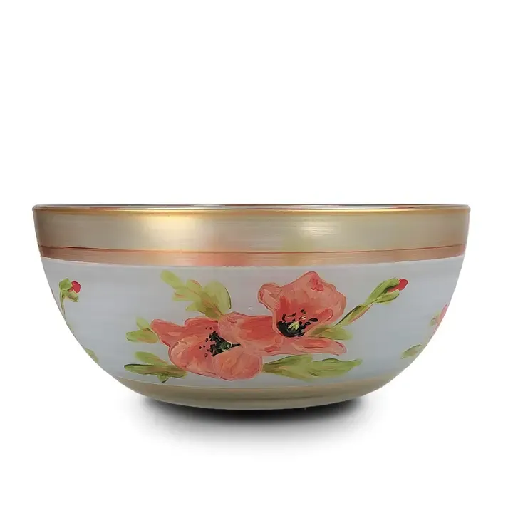 Oriental Poppy 11&quot; Bowl