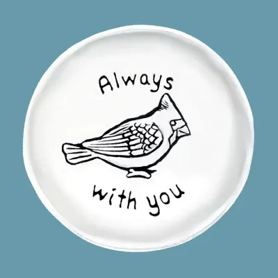 Cardinal Lg Charm Bowl (Boxed)