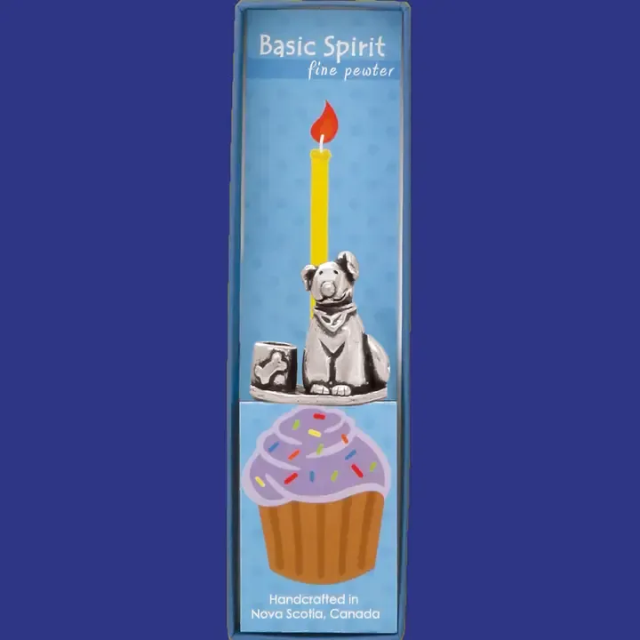 Dog Birthday Candle Holder Dog Birthday Candle Holder