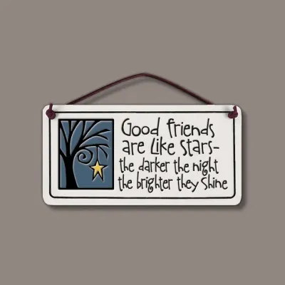 437 - Good Friends Wall Art