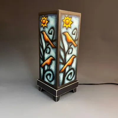 ML84 - Birds in Tree Mood Lamp ML84 - Birds in Tree Mood Lamp