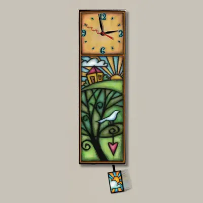 WAC296 - House and Bird Clock WAC296 - House and Bird Clock