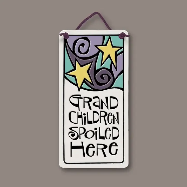 456 - Grandchildren Spoiled Wall Art