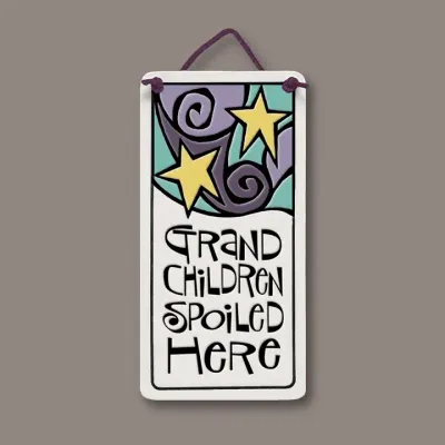 456 - Grandchildren Spoiled Wall Art