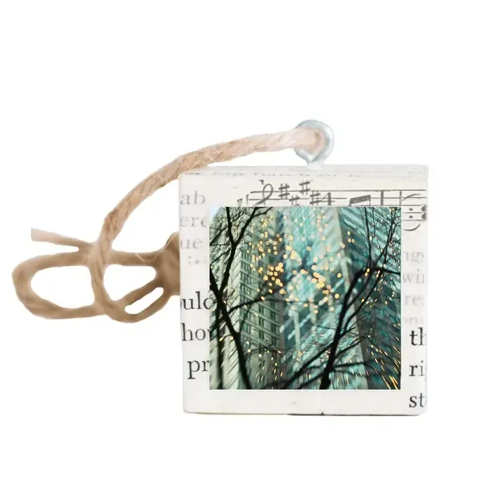 City Lights Holiday Ornament | Handmade in USA City Lights Holiday Ornament | Handmade in USA